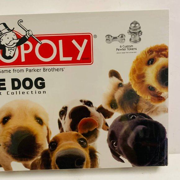 Vintage Monopoly The‎ Dog Artist Collection Board Game Hasbro New Sealed - Picture 7 of 7